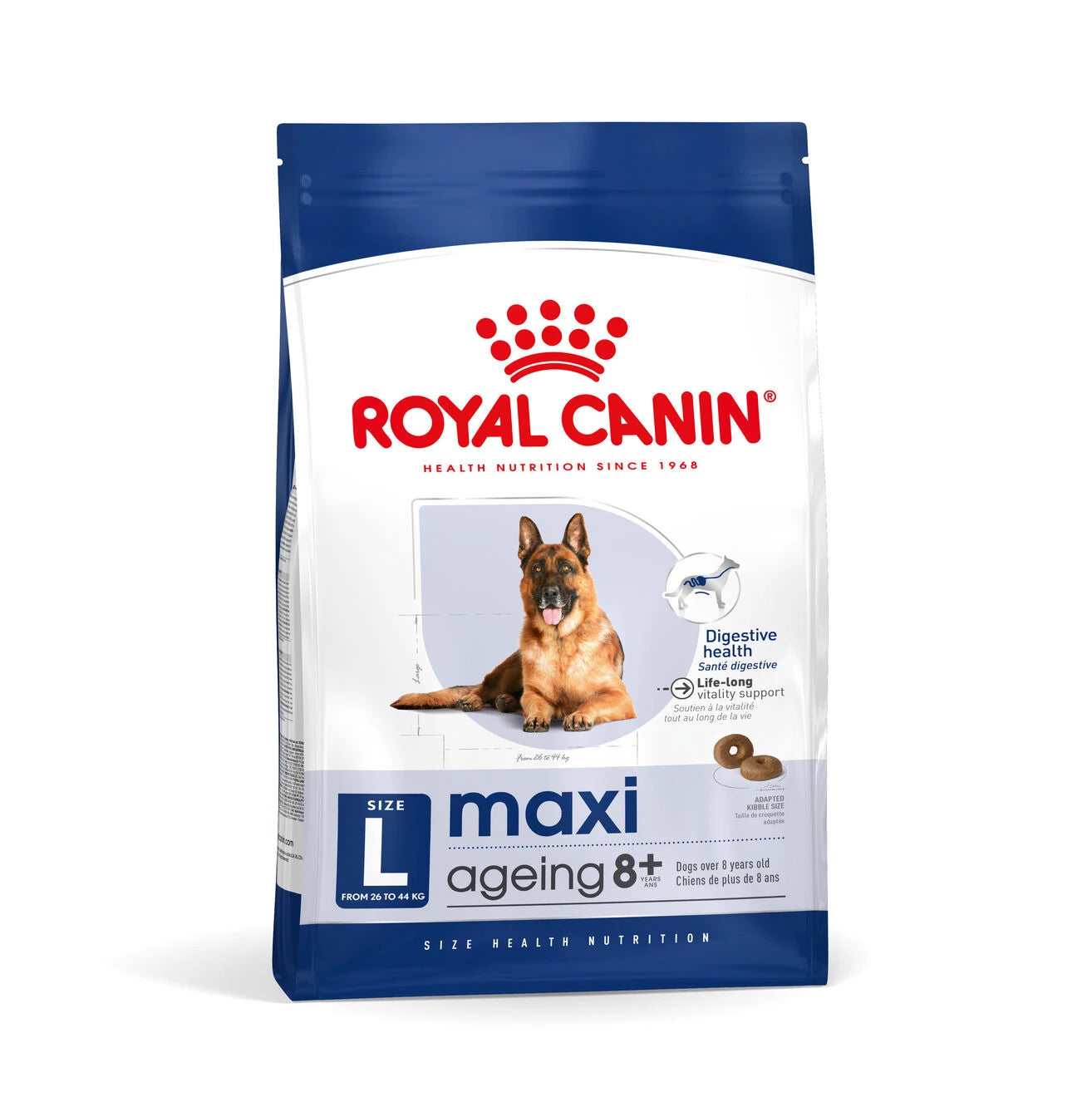 Royal Canin Ageing 8+ Dry Dog Food for Large Breed Senior Dogs, 15kg