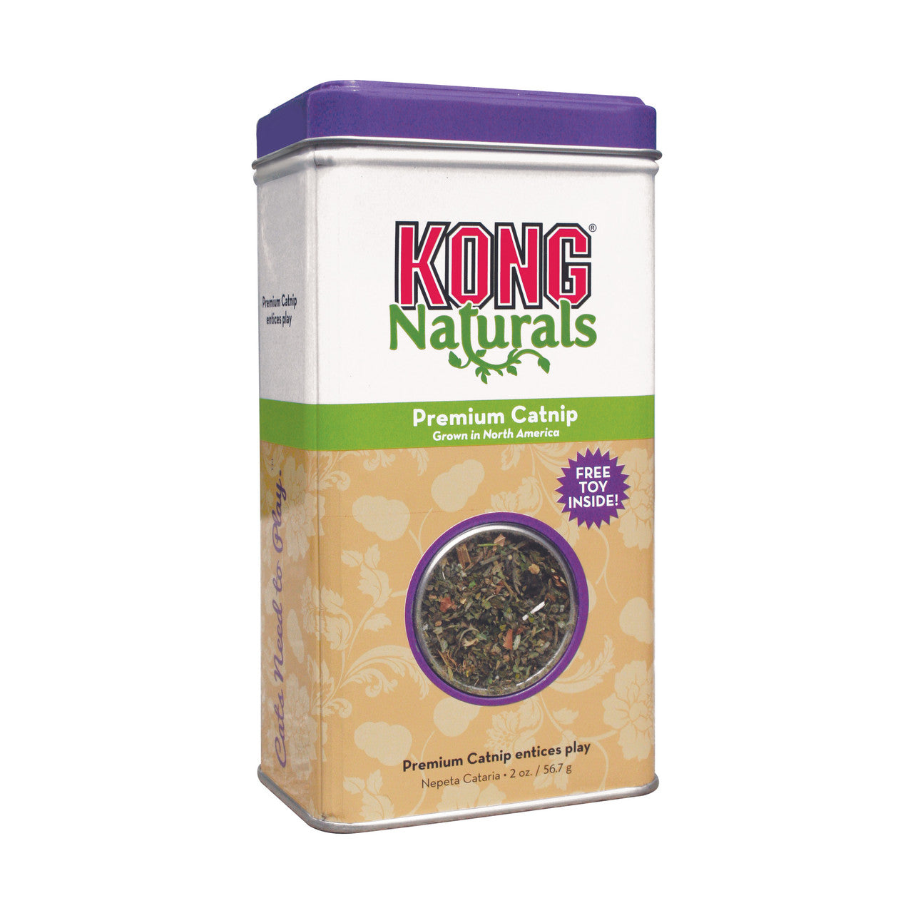 Kong Naturals Premium Catnip, 2oz