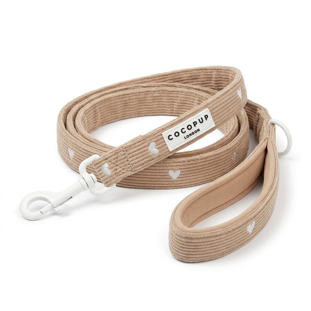 Cocopup Chai Hearts Dog Lead, One Size