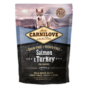 Carnilove Salmon & Turkey Dry Dog Food for Puppies