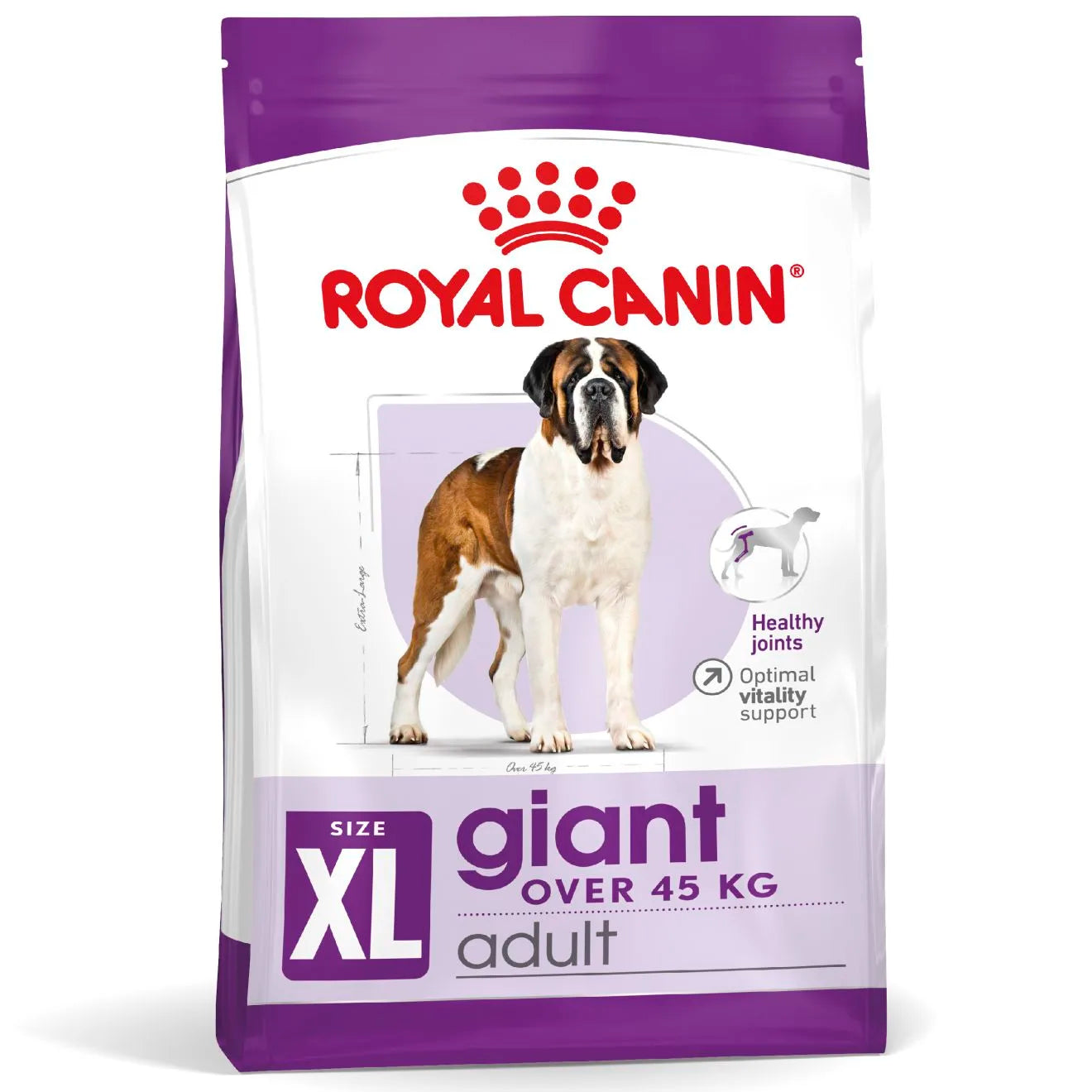 Royal Canin Dry Dog Food for Extra Large Breed Adult Dogs, 15kg