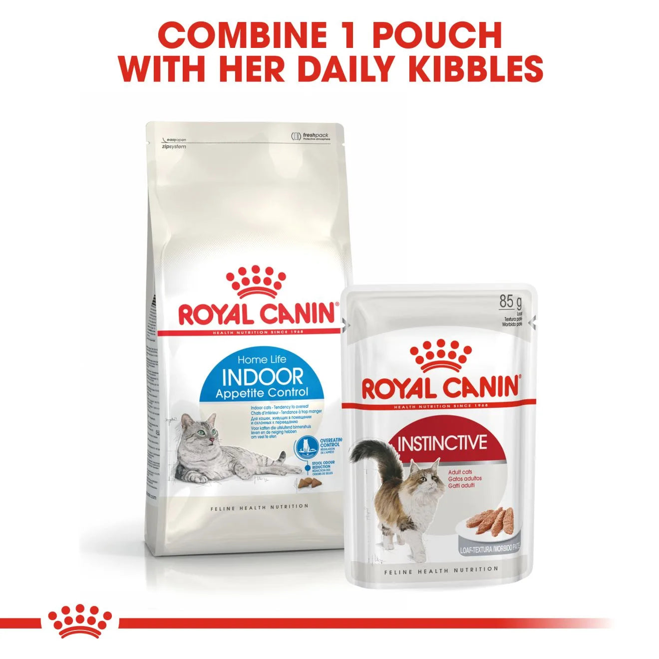 Royal Canin Indoor Appetite Control Dry Cat Food for Adult Cats
