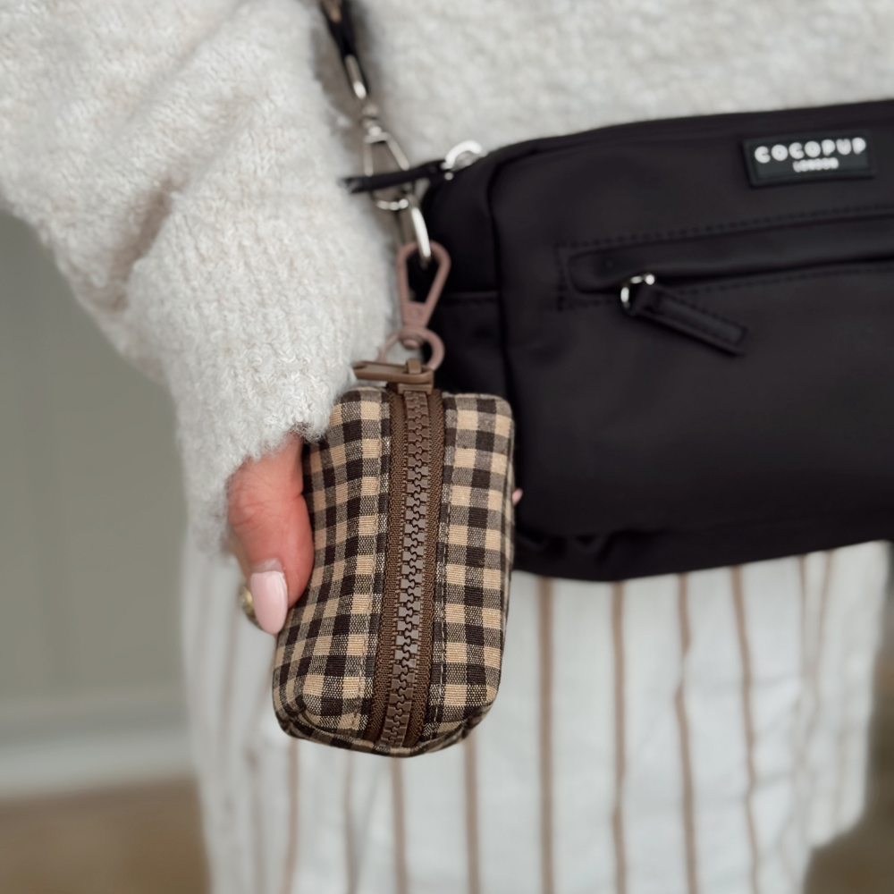 Cocopup Cotswolds Check Poop Bag Holder