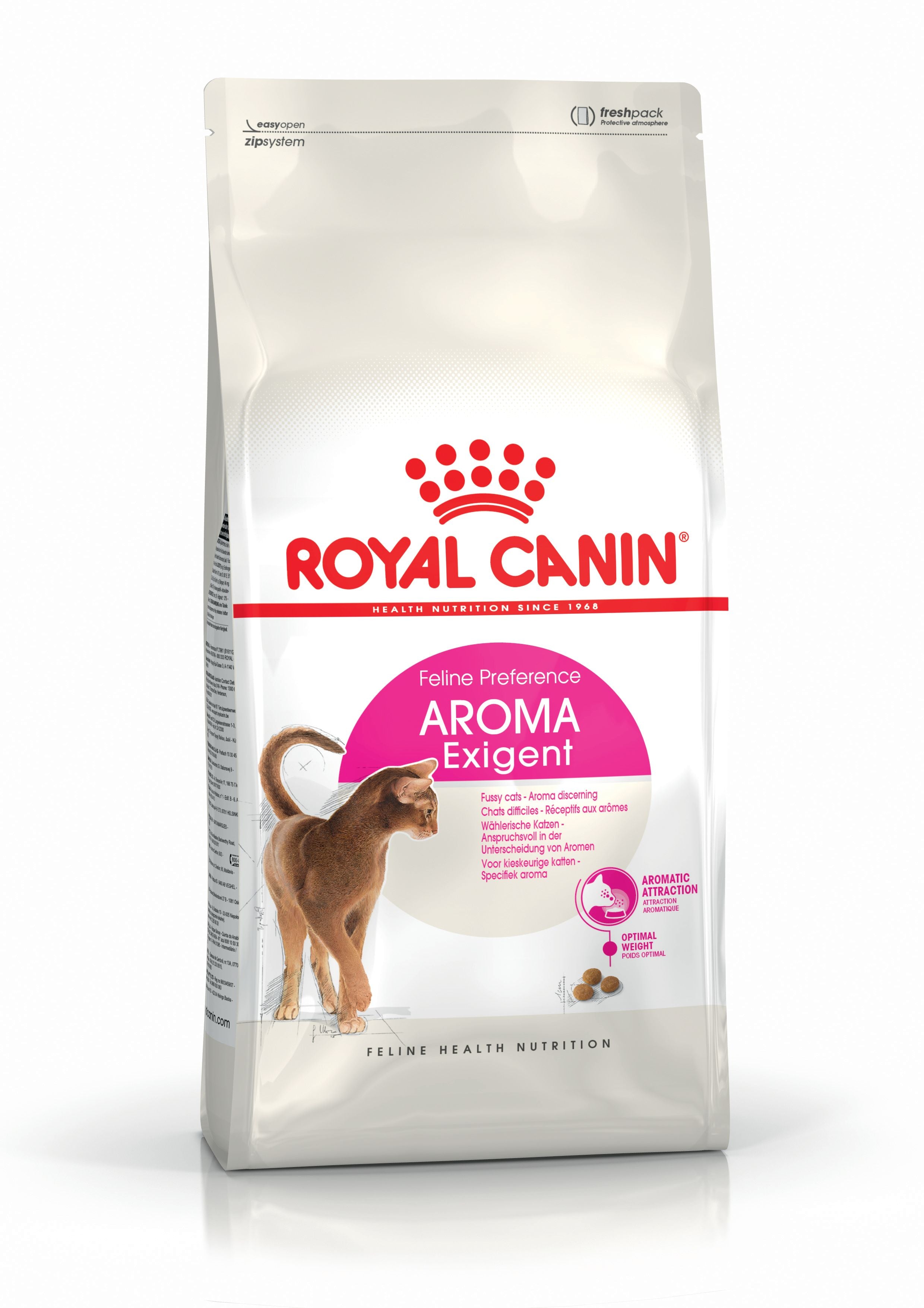 Royal Canin Aroma Exigent Dry Cat Food for Fussy Adult Cats, 400g
