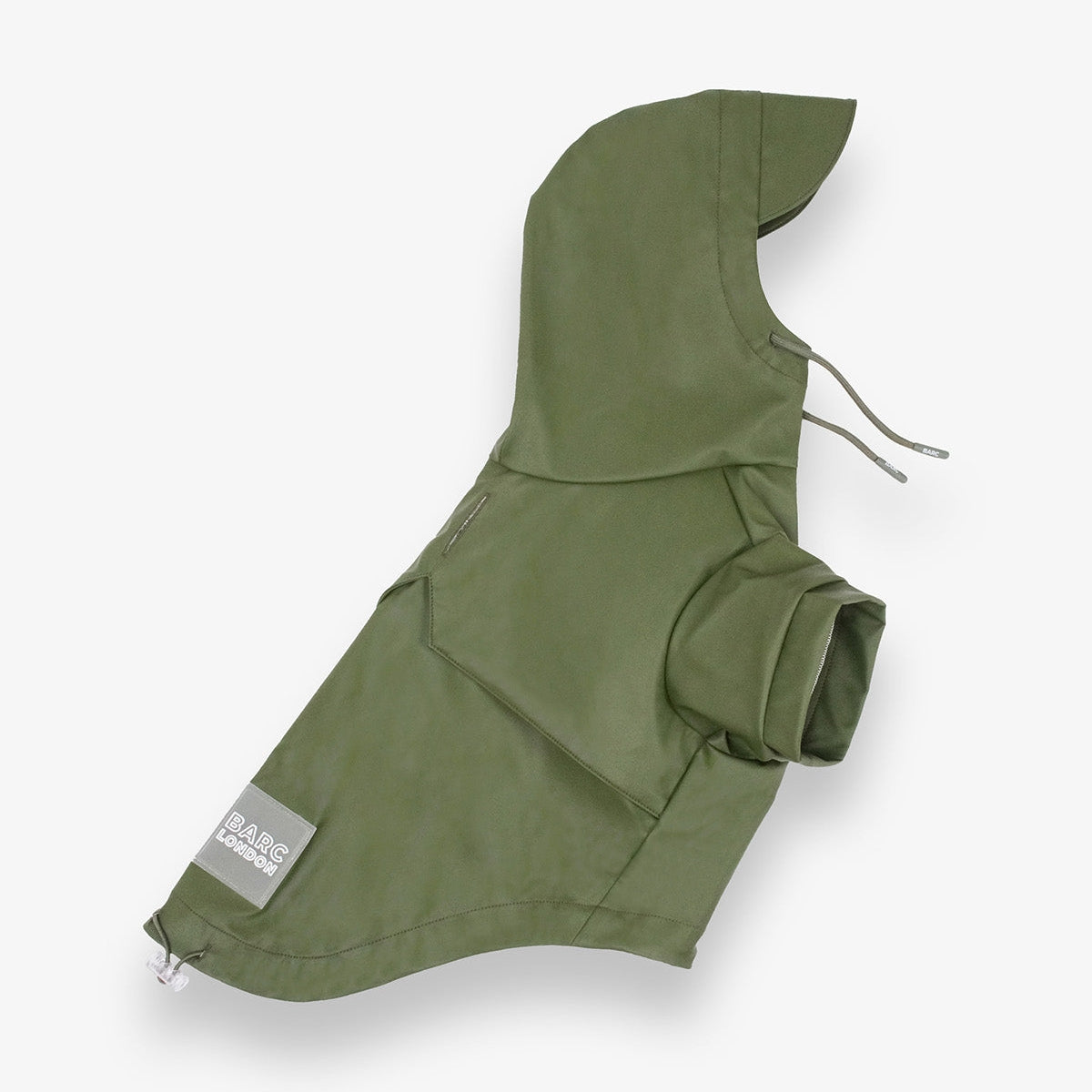 Barc London Green Waterproof Dog Raincoat