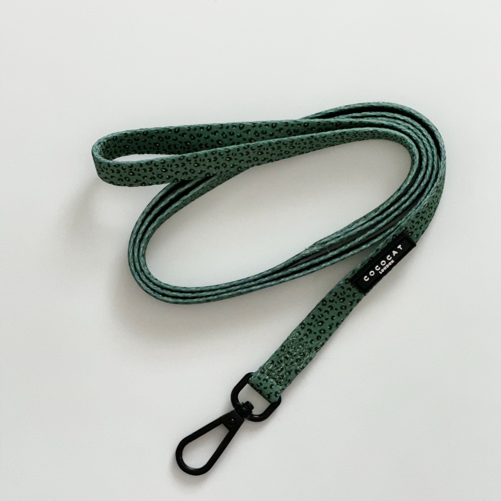 Cocopup Cat Lead, Khaki Leopard
