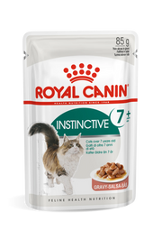 Royal Canin Instinctive 7+ Wet Cat Food Chunks In Gravy for Senior Cats, 85g