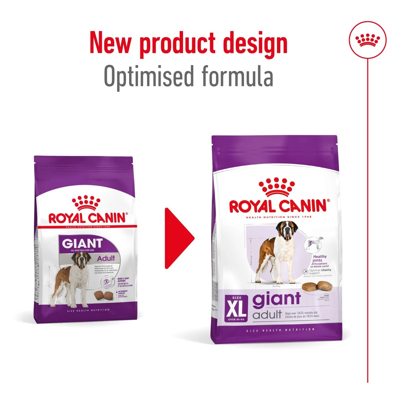 Royal Canin Dry Dog Food for Extra Large Breed Adult Dogs, 15kg