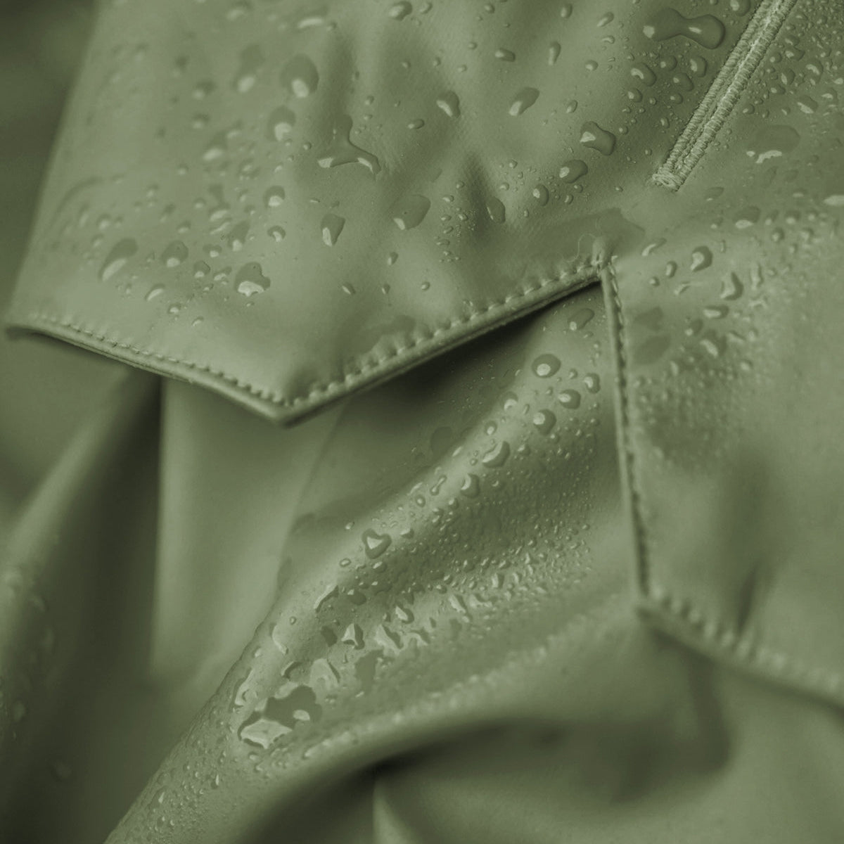 Barc London Green Waterproof Dog Raincoat
