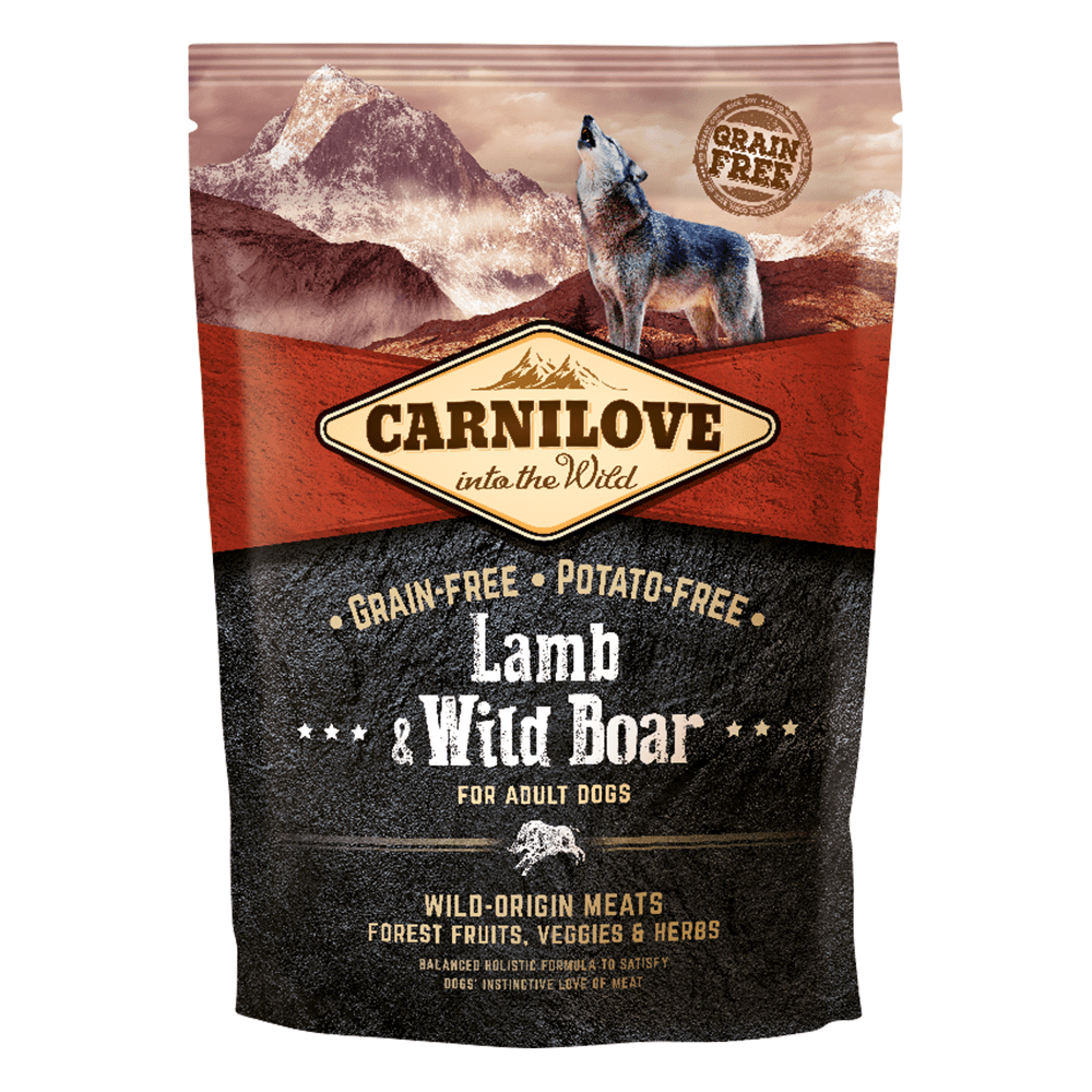 Carnilove Lamb & Wild Boar Dry Dog Food for Adult Dogs