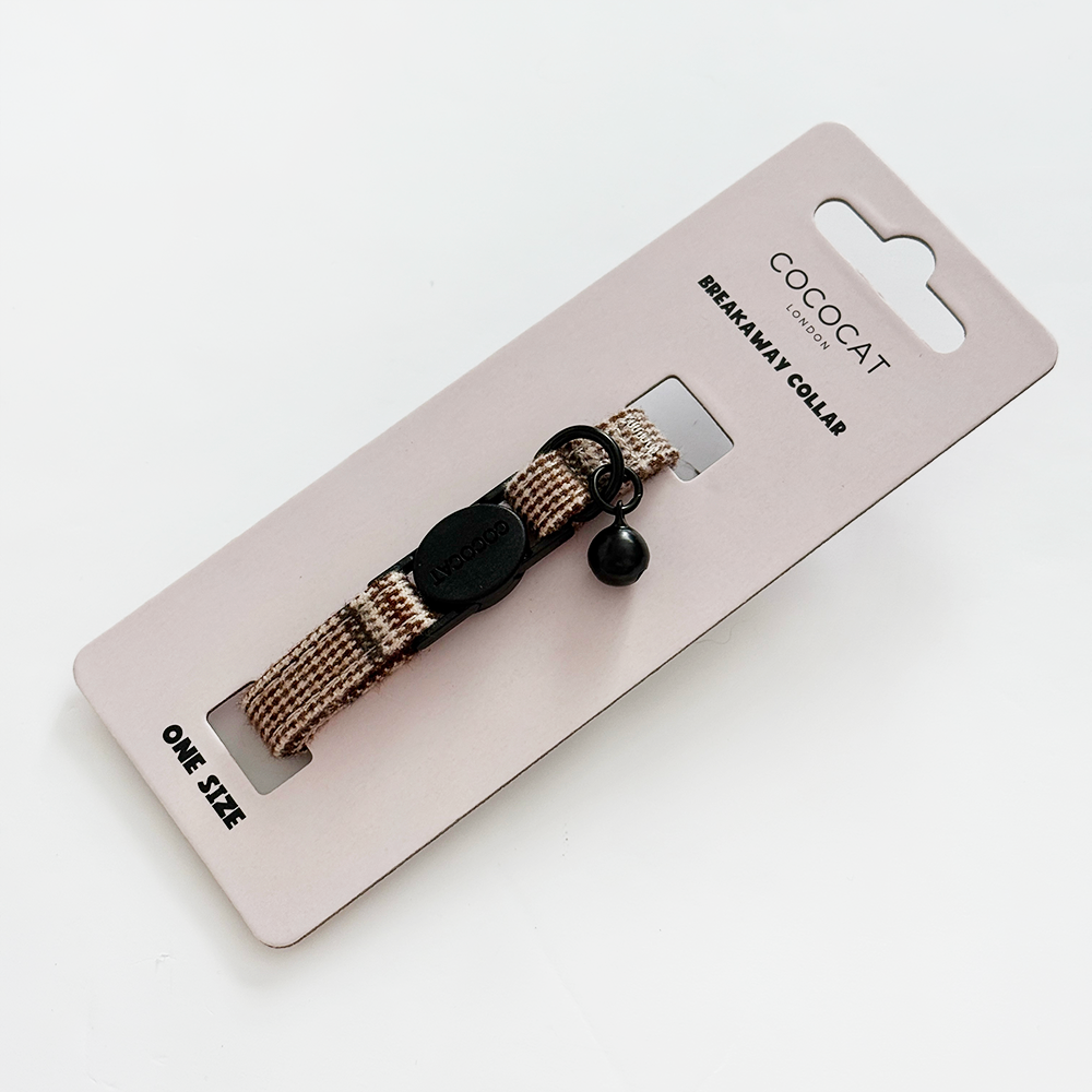 Cocopup Cat Collar, Plaid