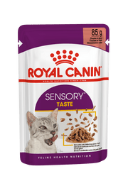 Royal Canin Sensory Taste Wet Cat Food Chunks In Gravy for Adult Cats, 85g