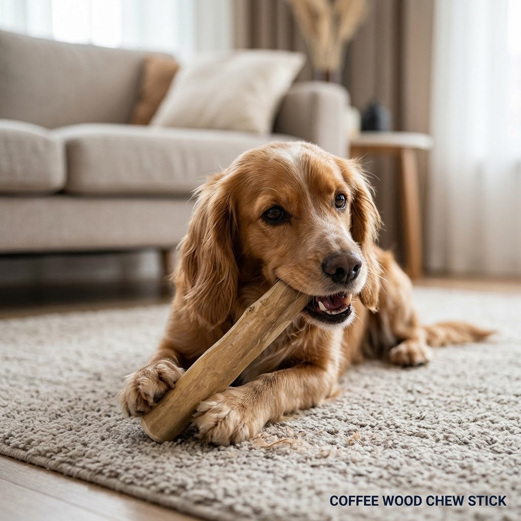 Nobby Coffee Wood Chew Stick for Dogs, Medium