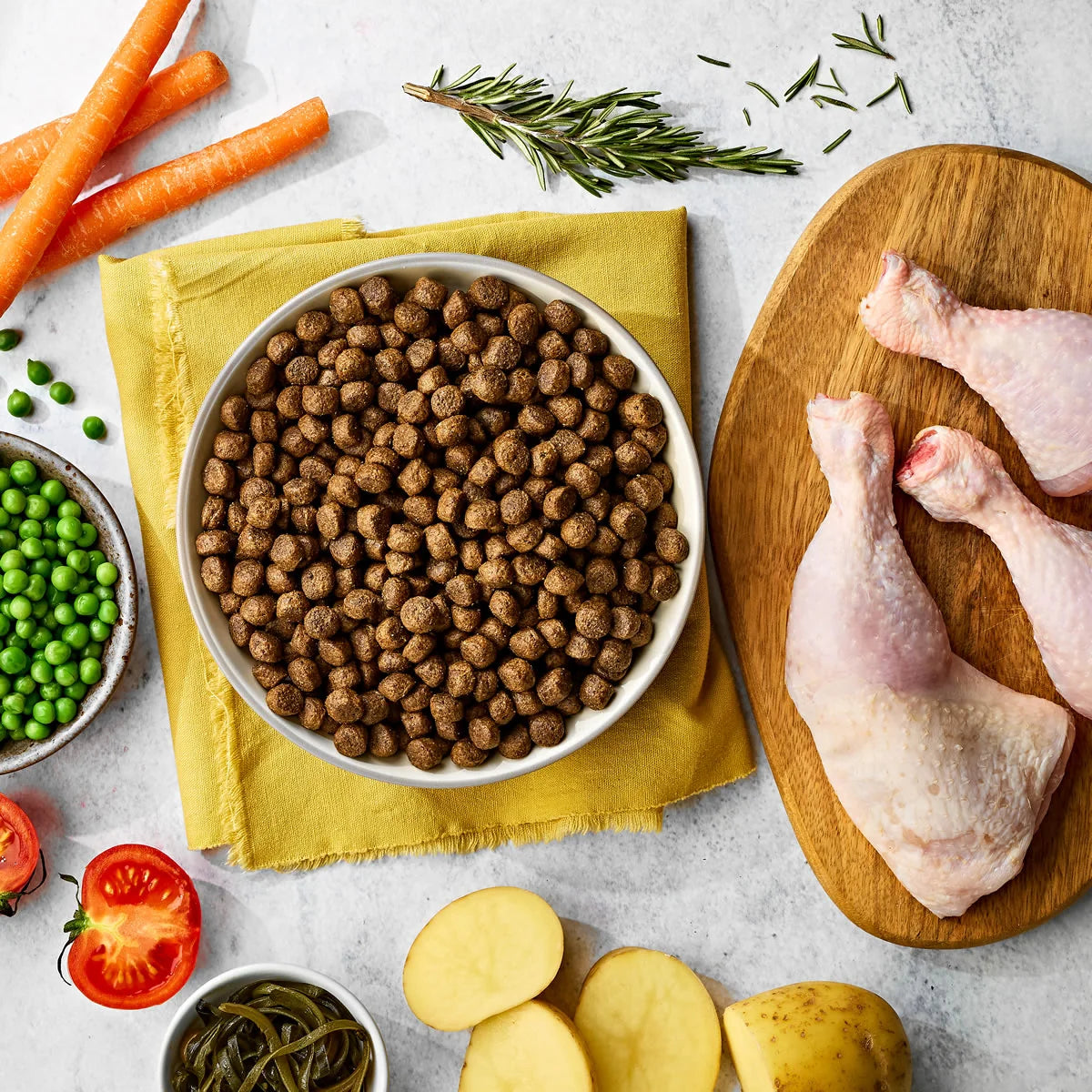 Naturo Grain Free Chicken & Potato with Vegetables Dry Dog Food for Adult Dogs, 10kg