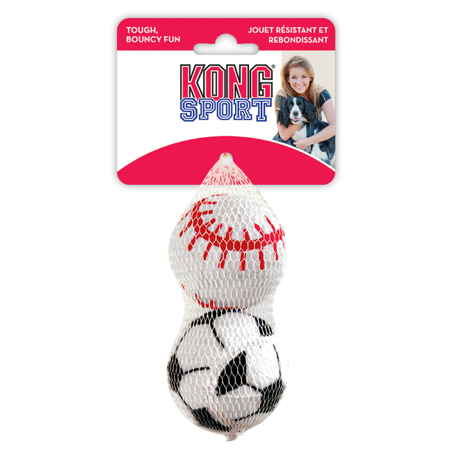 Kong Assorted Sports Balls Dog Toy - Large