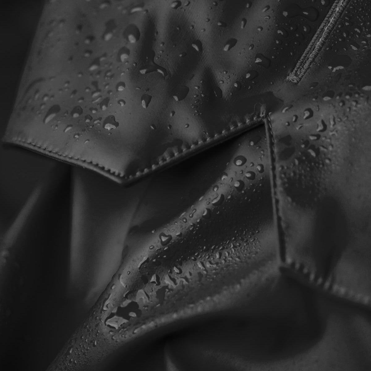Barc London Black Waterproof Dog Raincoat