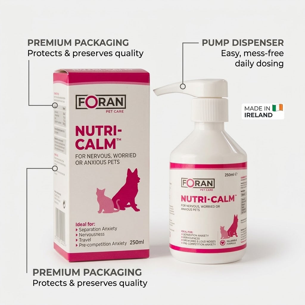Foran Nutri-Calm Calming Supplement for Dogs & Cats, 250ml