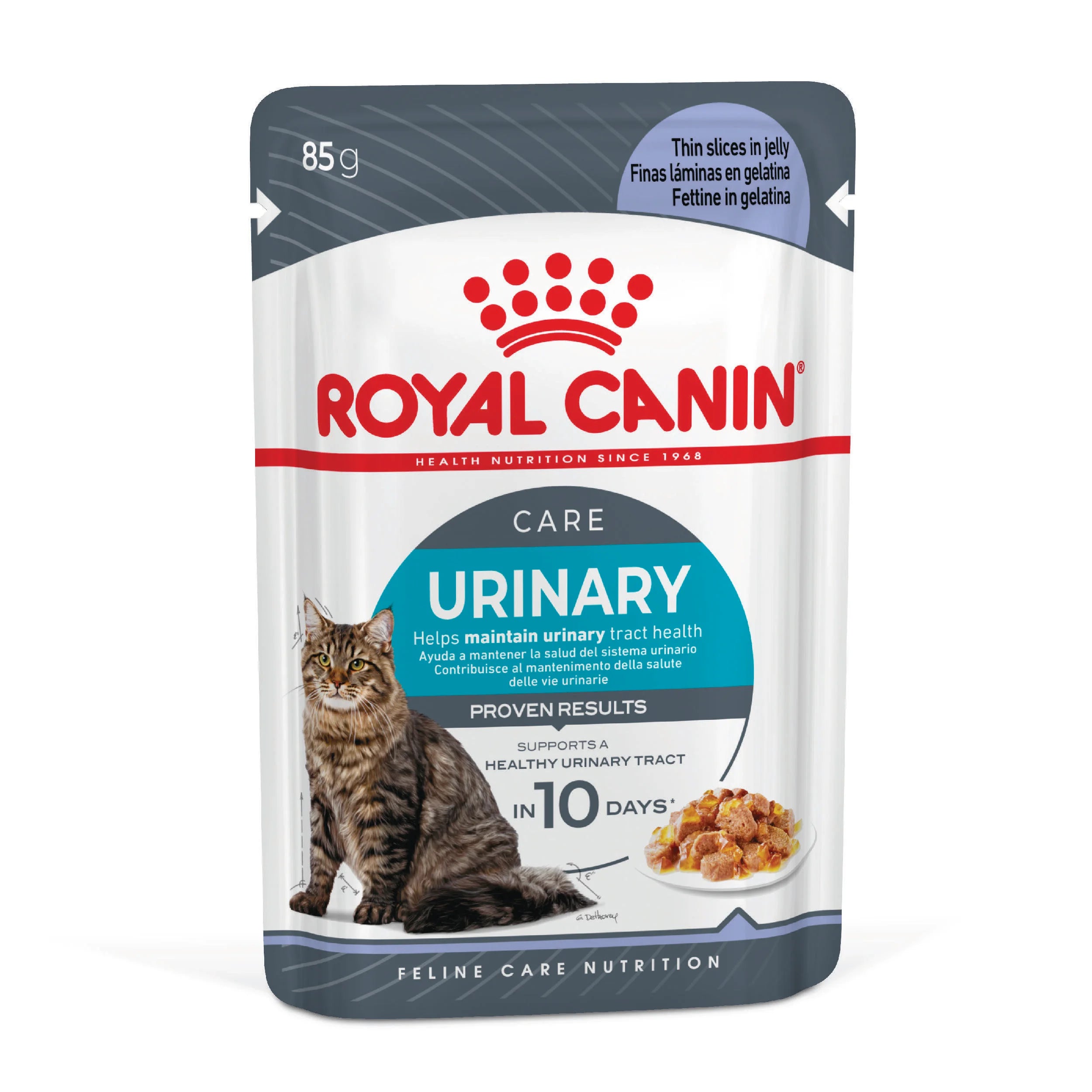 Royal Canin Urinary Care Wet Cat Food Thin Slices in Jelly for Adult Cats, 85g