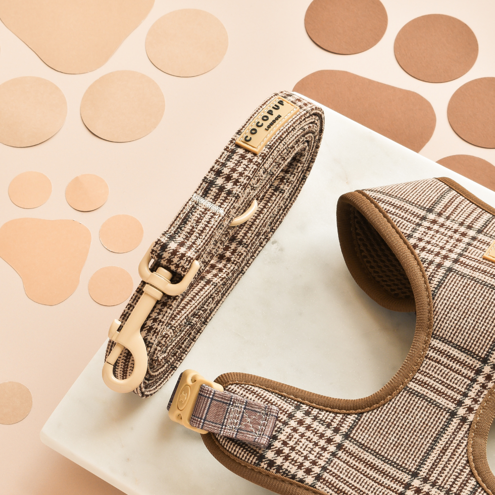 Cocopup Pup Plaid Dog Lead