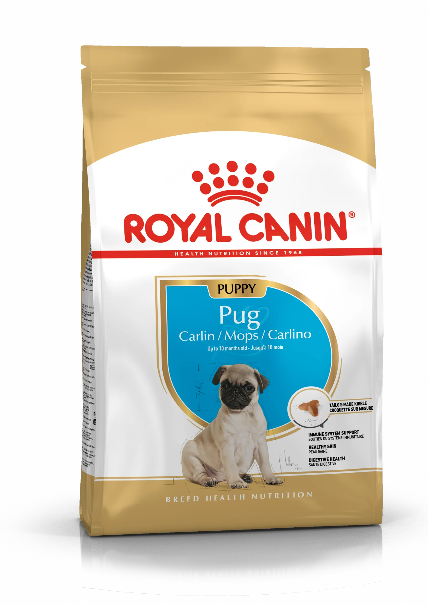 Royal Canin Dry Dog Food for Pug Puppies, 1.5kg