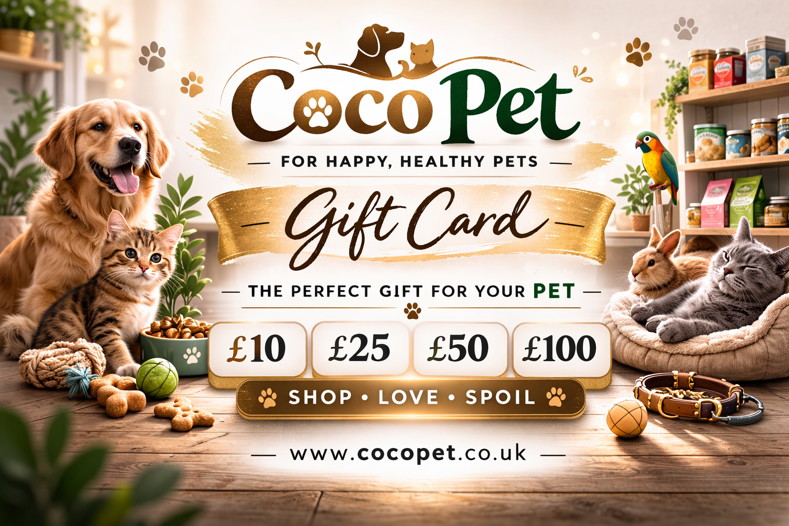 CocoPet Gift Card - Digital