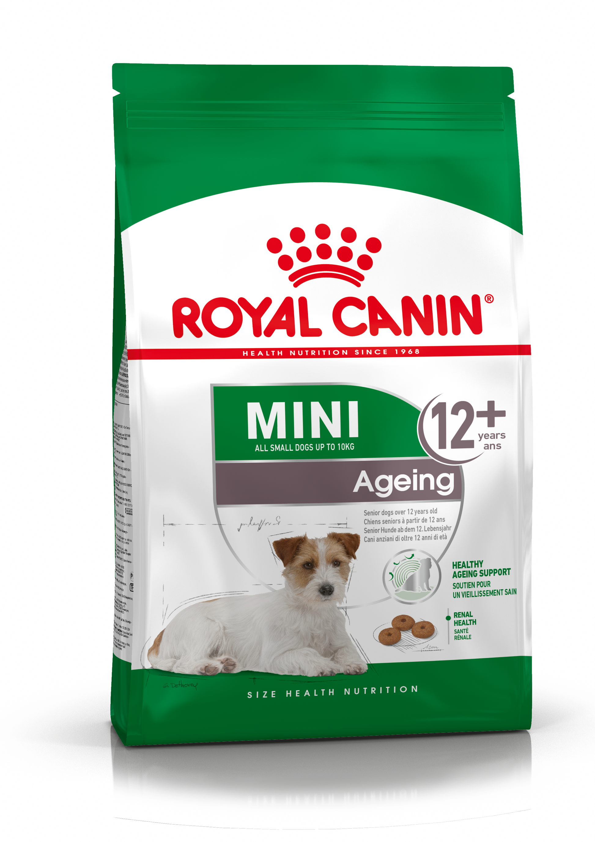 Royal Canin Ageing 12+ Dry Dog Food for Small Breed Senior Dogs, 1.5kg