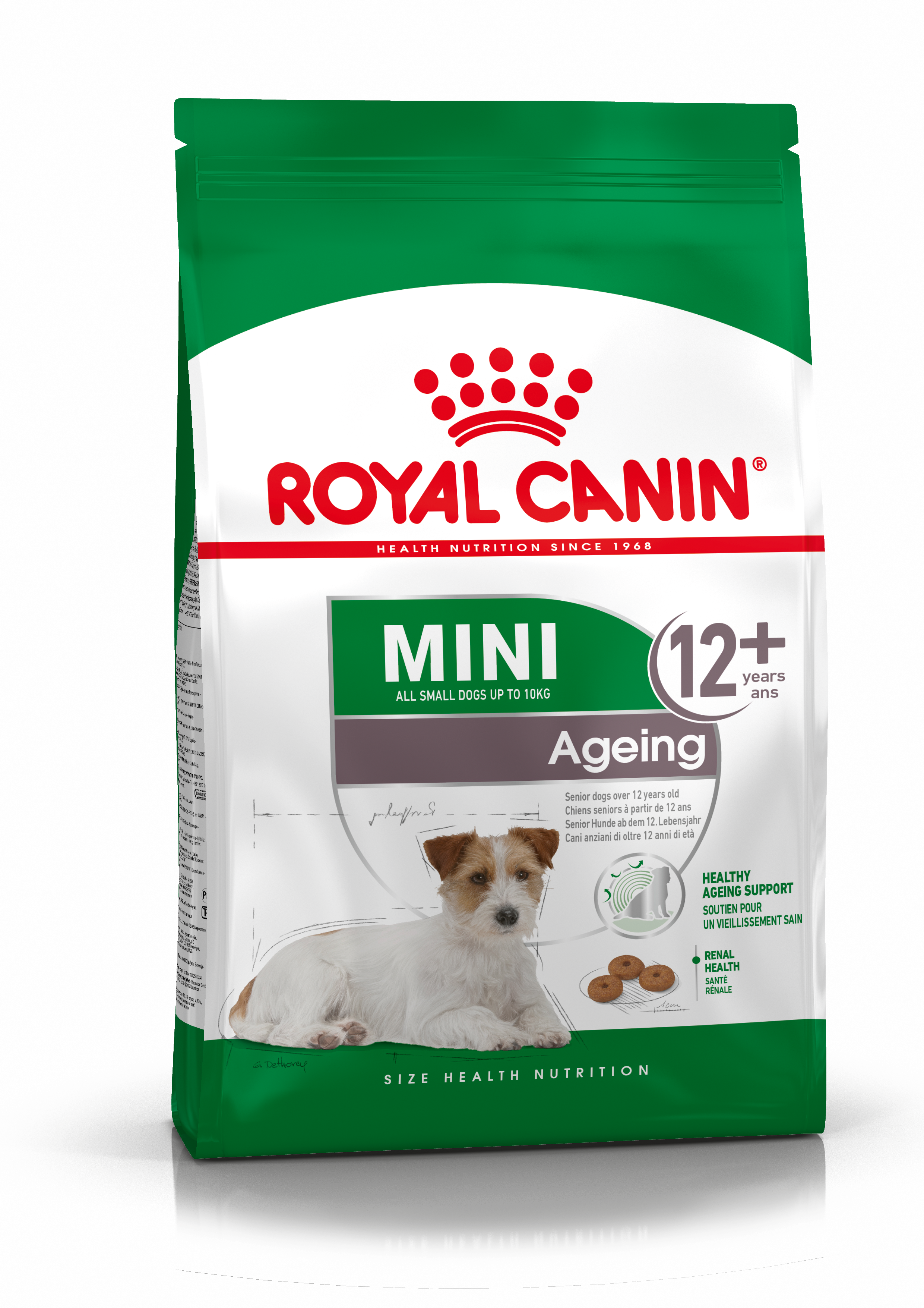 Royal Canin Ageing 12+ Dry Dog Food for Small Breed Senior Dogs, 1.5kg