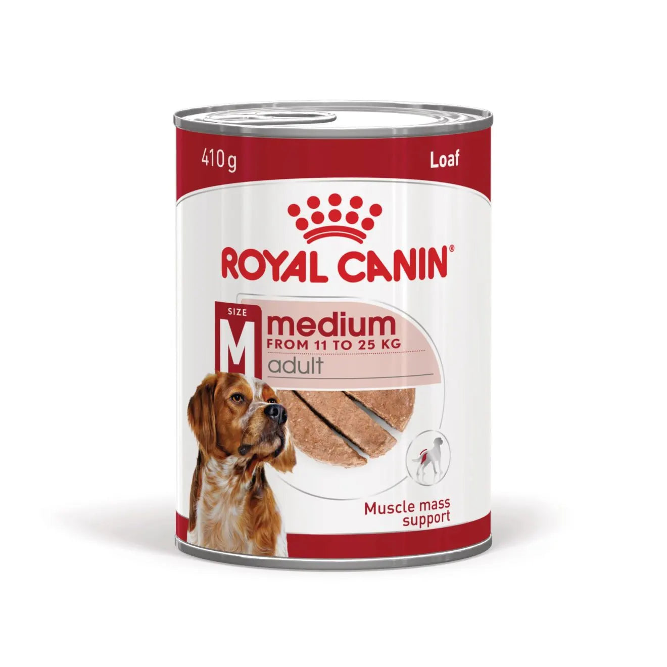 Royal Canin Wet Dog Food in Loaf for Medium Breed Adult Dogs, 410g
