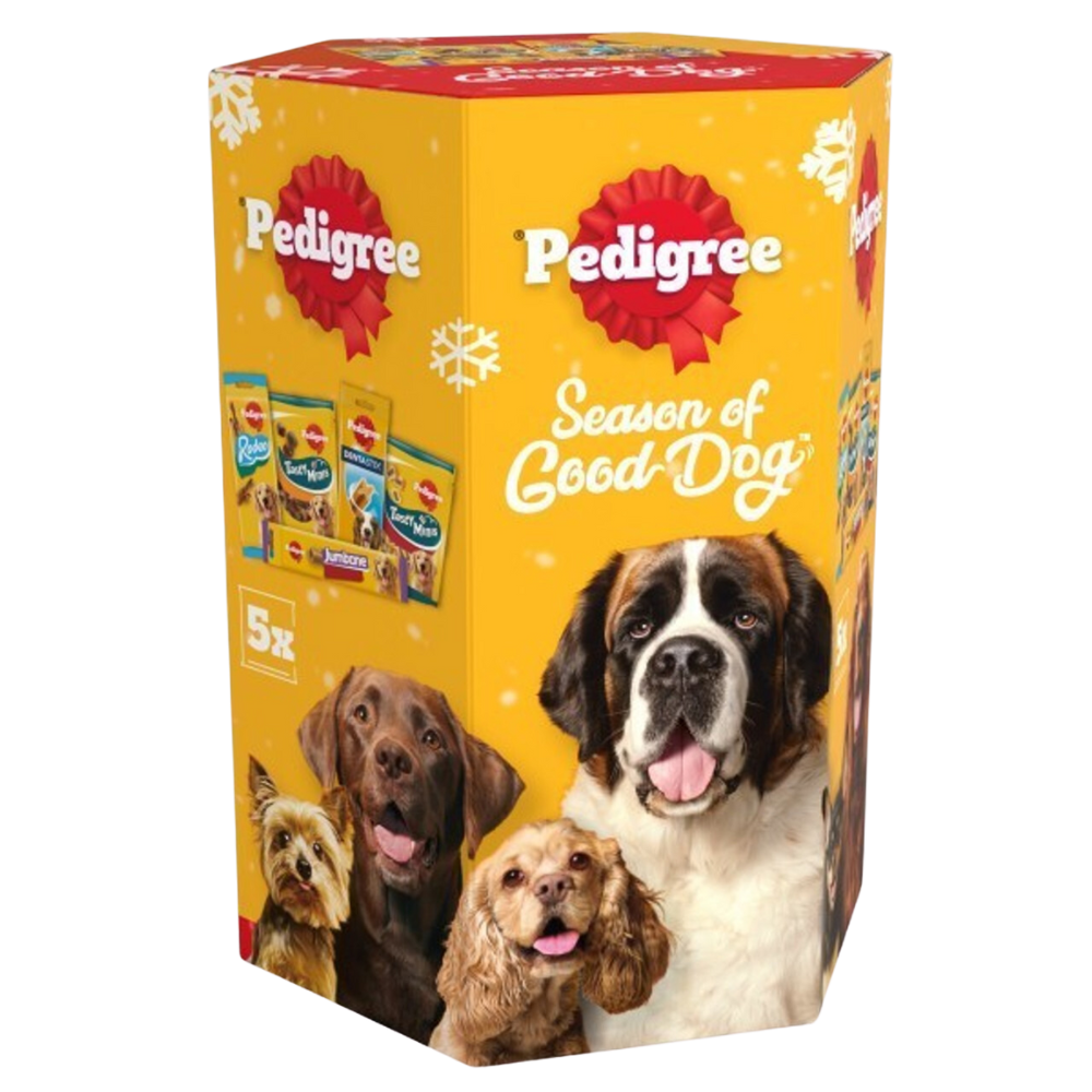 Pedigree Christmas Dog Treats Gift Box, 535g