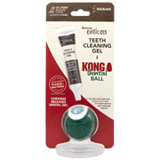 TropiClean Enticer Kong Dental Ball Kit, Medium Dog