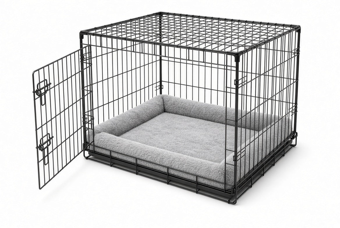 Tip Top Animal Sherpa Fleece Dog Crate Mat Sizes 1–5