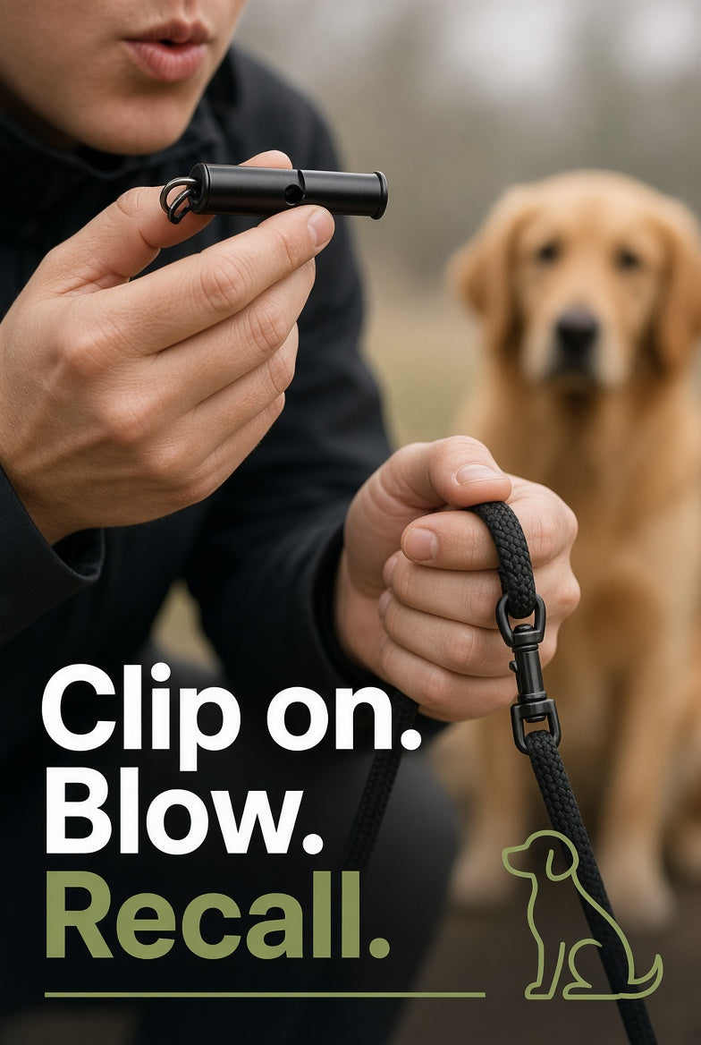 Cocopup Black Dog Training Whistle