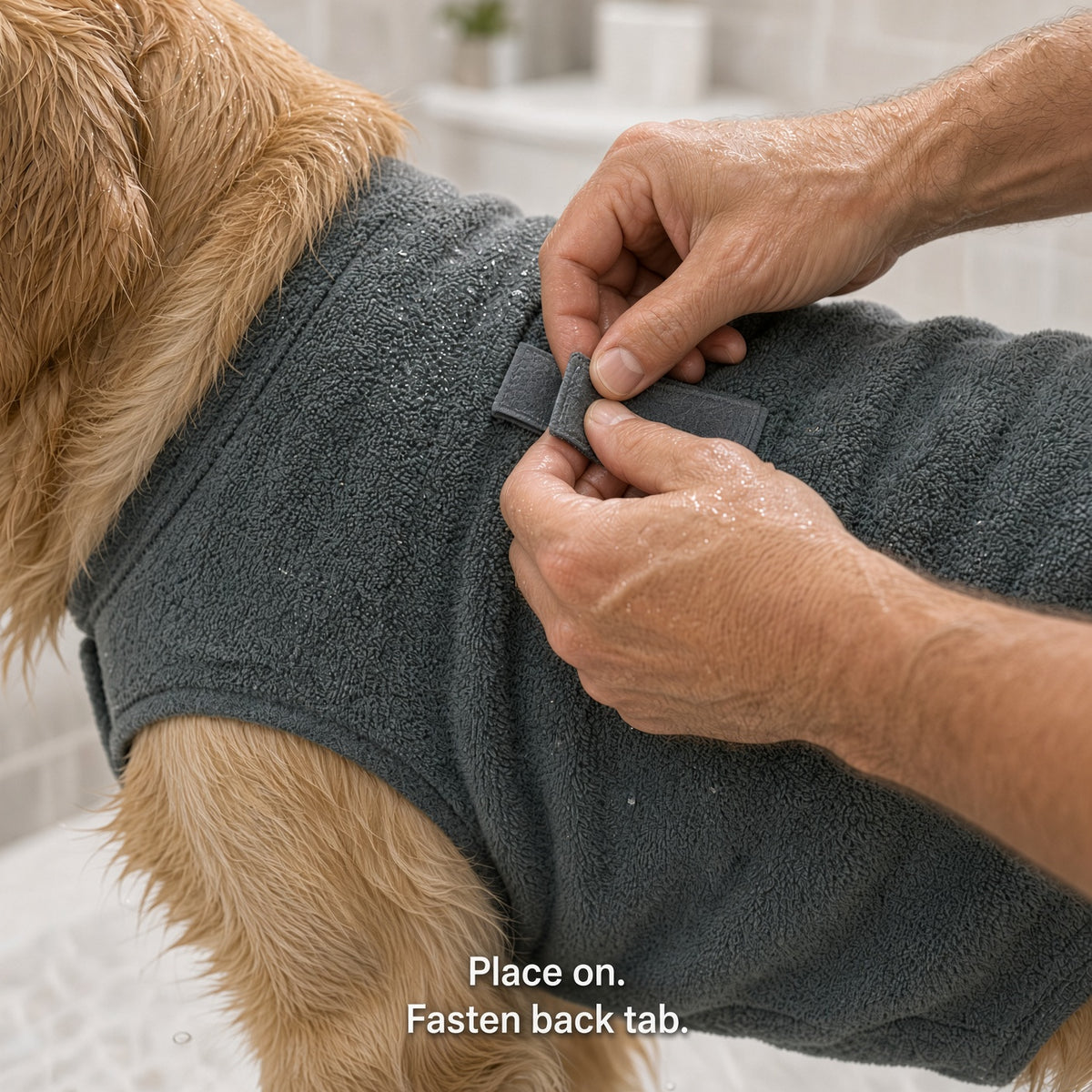 Ancol Simply Dry Deep Drying Dog Coat 30–70cm