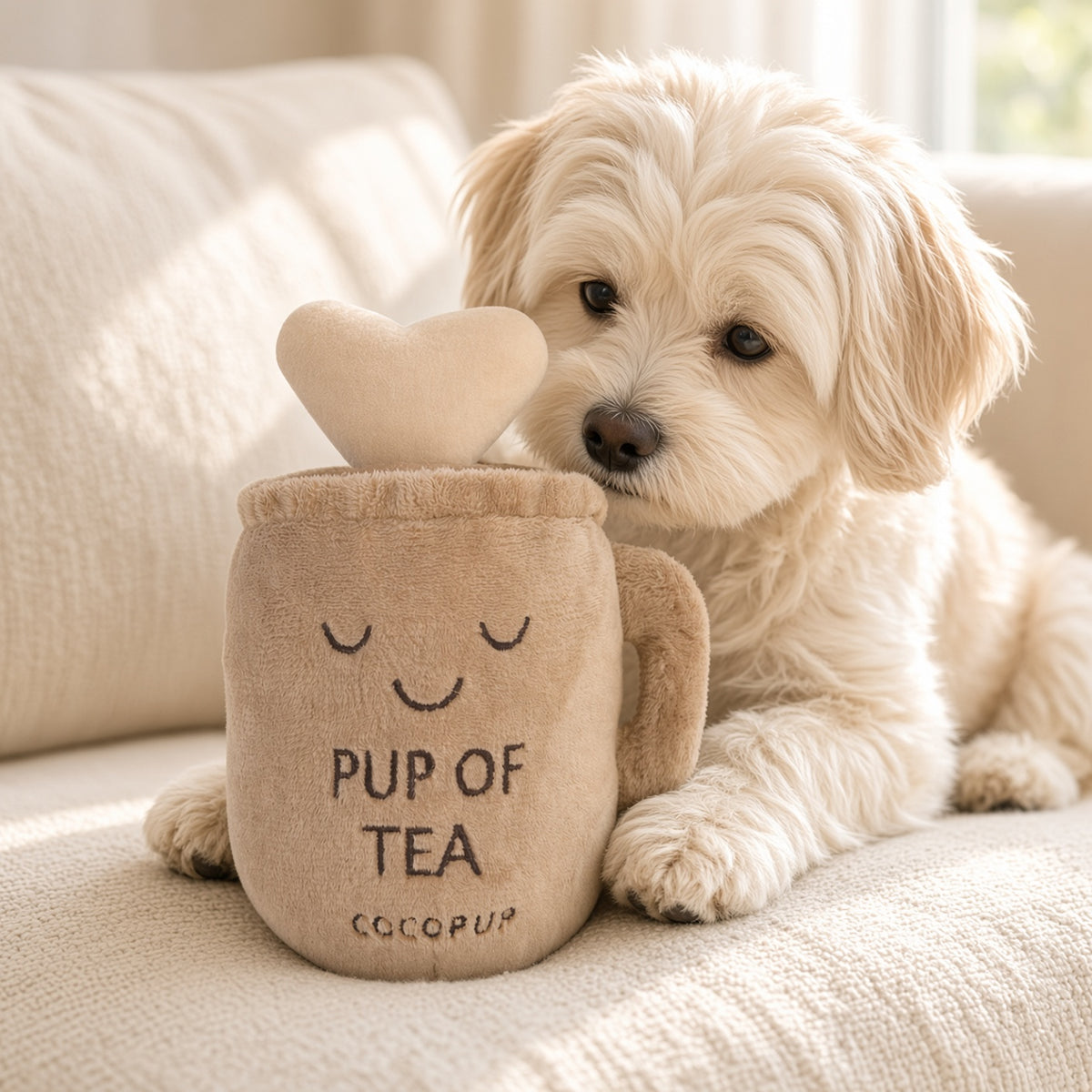 Cocopup Pup of Tea Dog Toy
