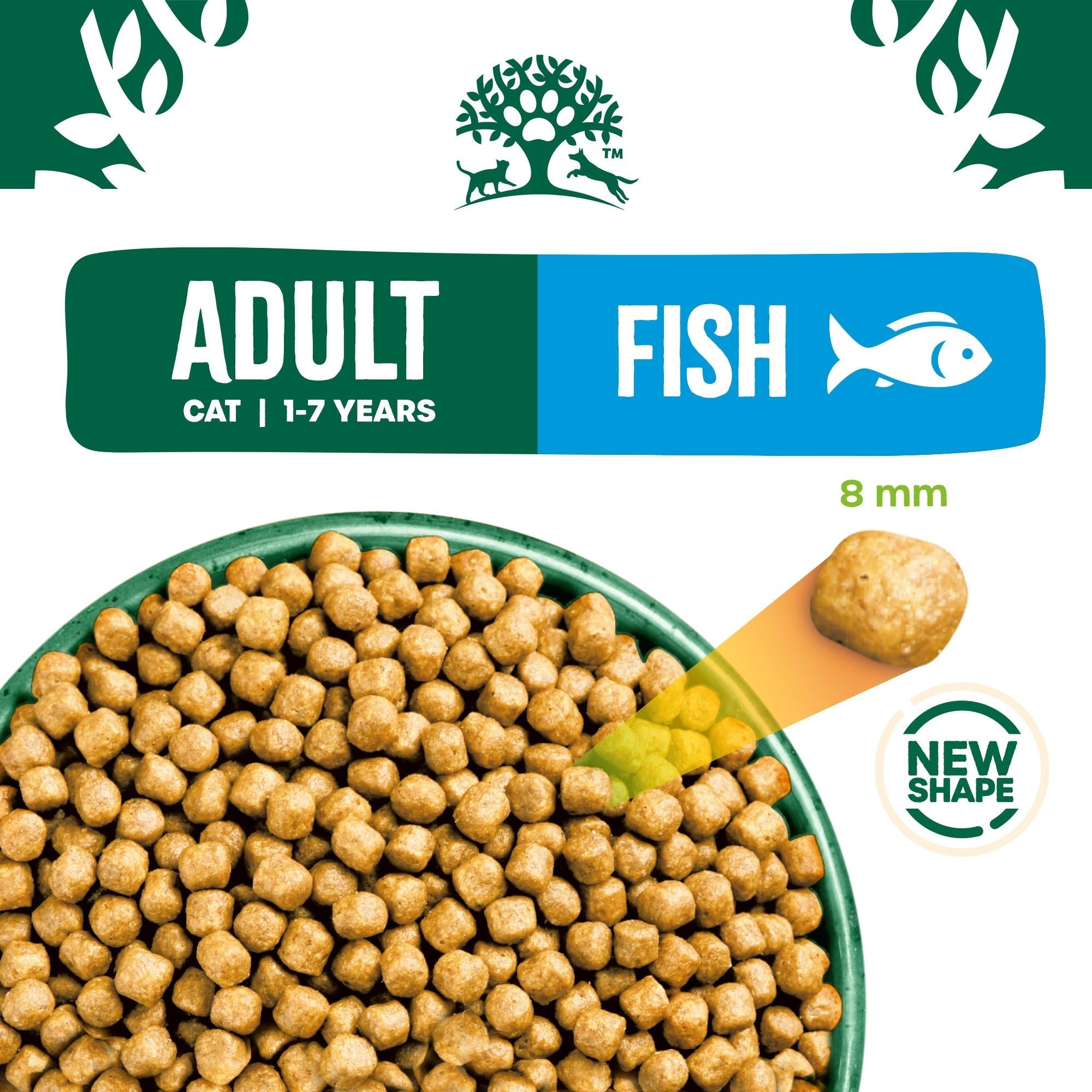 James Wellbeloved Fish & Rice Dry Cat Food for Adult Cats, 10kg