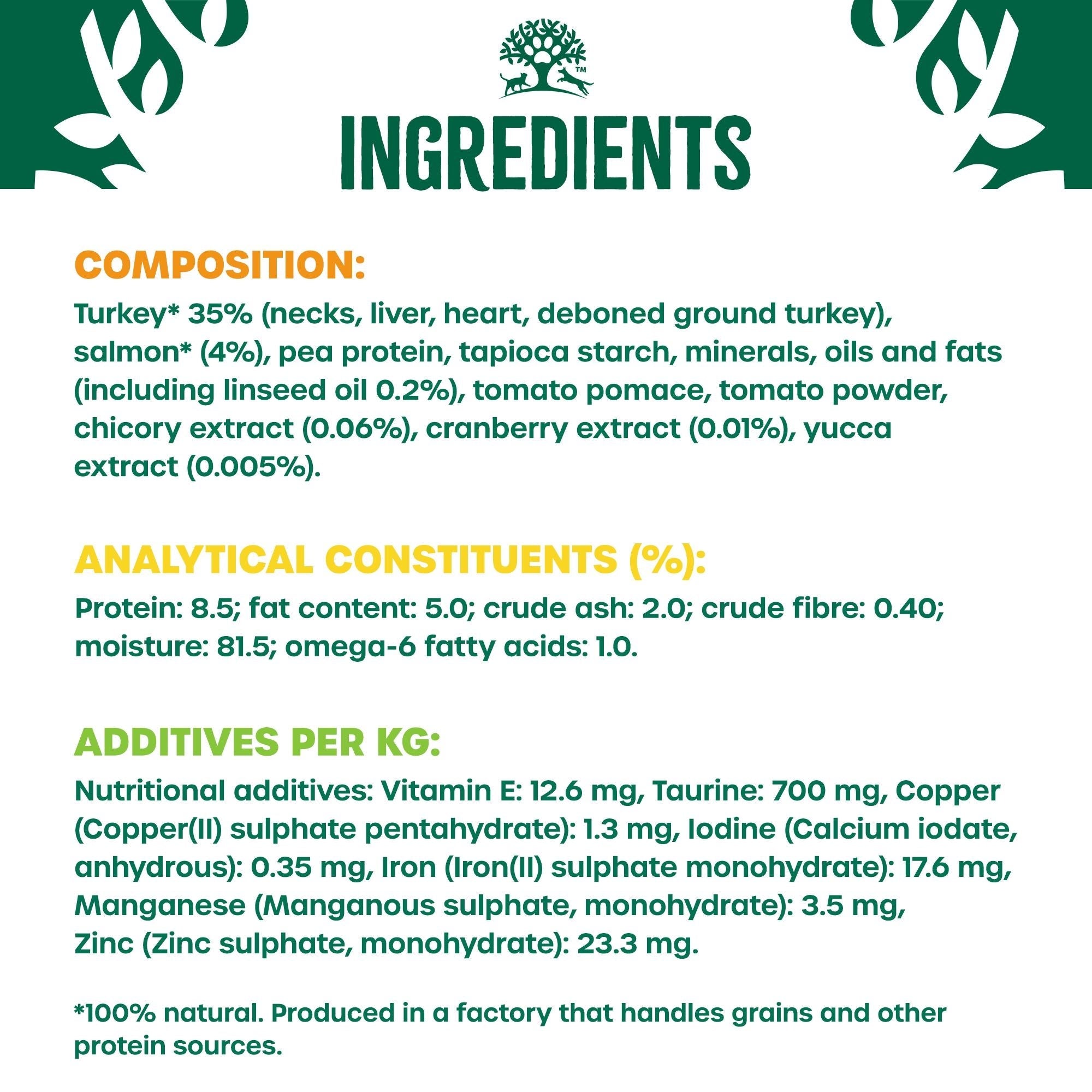 James Wellbeloved Grain Free Salmon in Gravy Wet Cat Food for Adult Cats, 12x85g