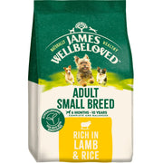 James Wellbeloved Lamb & Rice Dry Dog Food for Small Breed Adult Dogs, 7.5kg