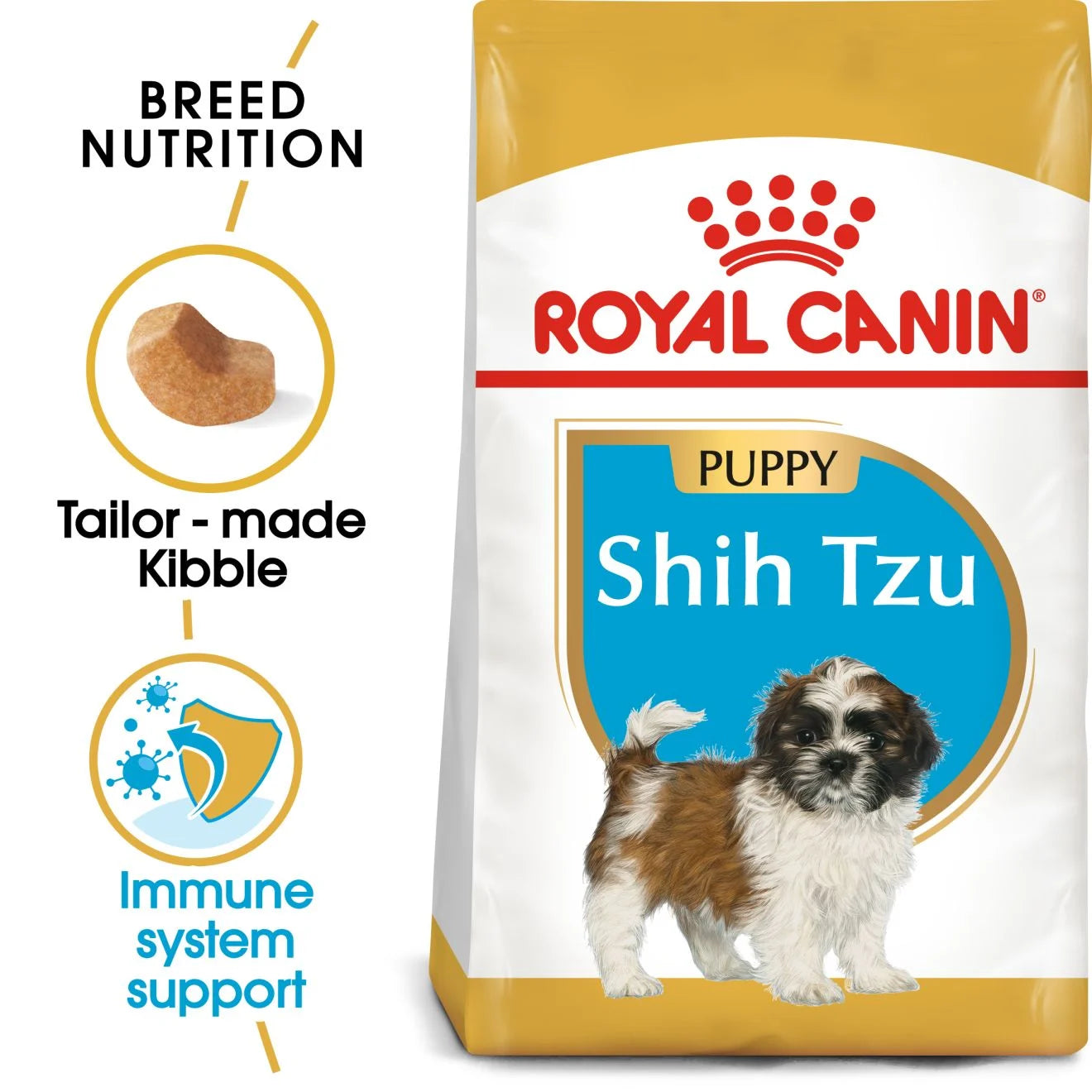 Royal Canin Dry Dog Food for Shih Tzu Puppies, 1.5kg