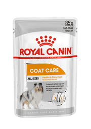 Royal Canin Coat Care Wet Dog Food Loaf in Sauce for Adult Dogs, 85g
