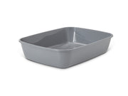 Savic Iriz 50cm Cool Grey Low-Entry Cat Litter Tray
