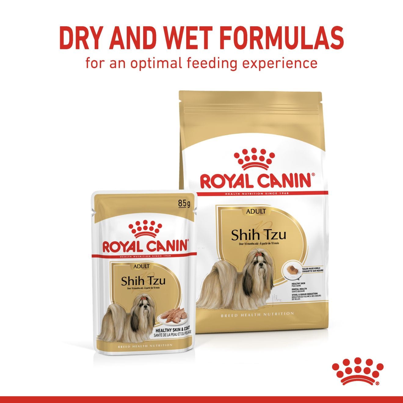 Royal Canin Wet Dog Food Loaf In Sauce for Adult Shih Tzus, 85g