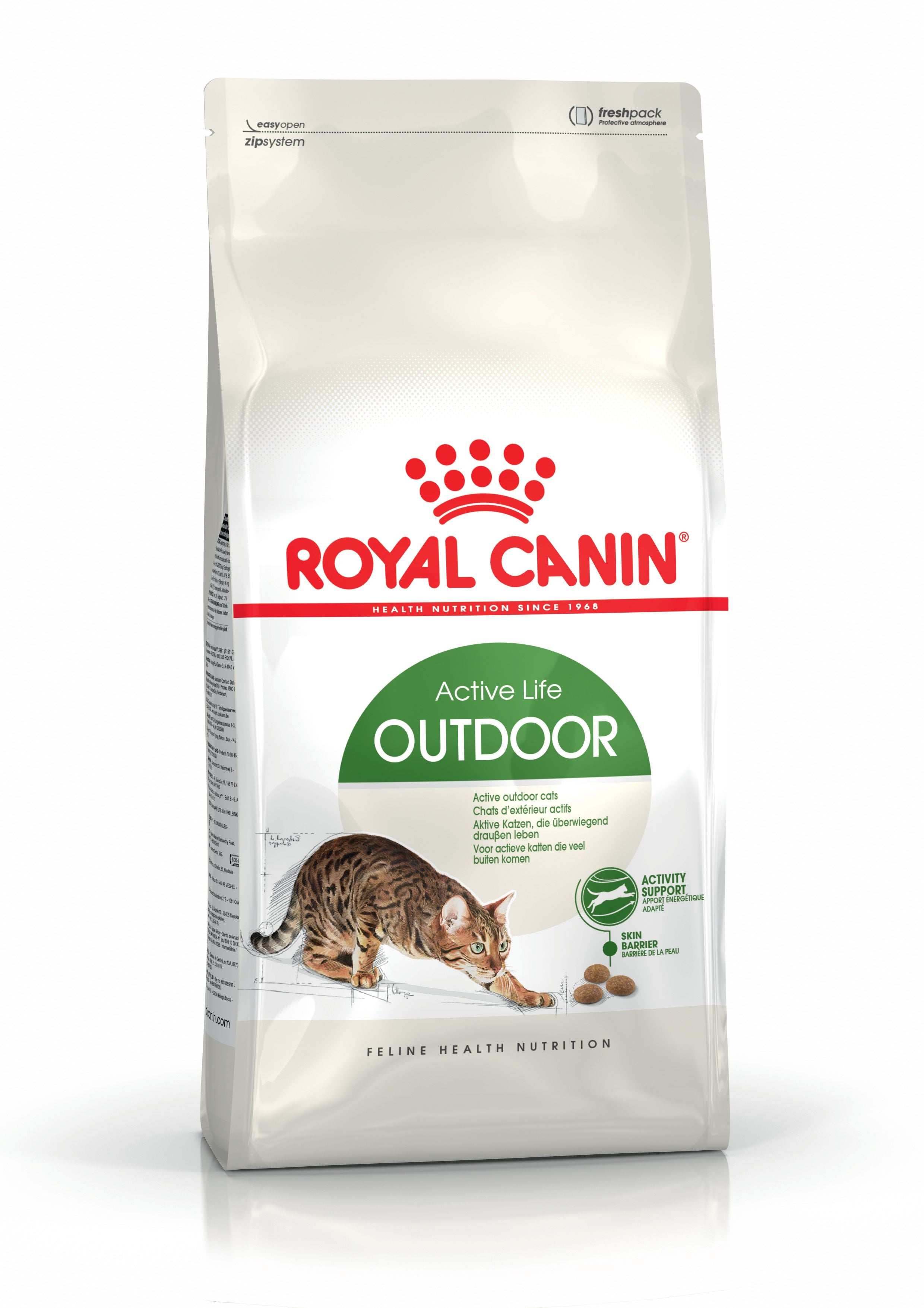 Royal Canin Dry Cat Food for Active Outdoor Adult Cats