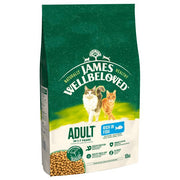 James Wellbeloved Fish & Rice Dry Cat Food for Adult Cats, 10kg