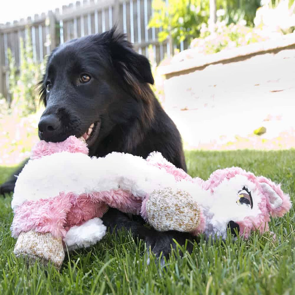 Kong Low Stuff Flopzie Fox Dog Toy, Medium
