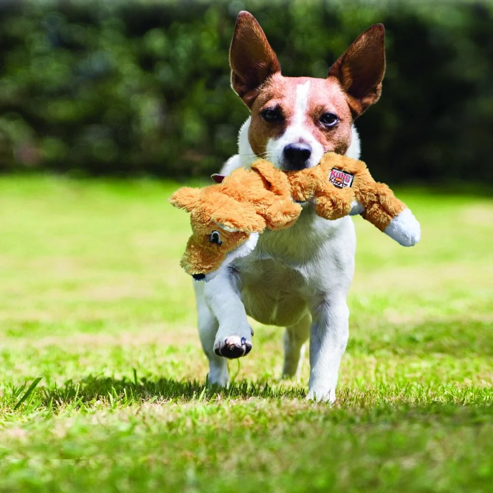 Kong Scrunch Knots Fox Dog Toy, Medium/Large