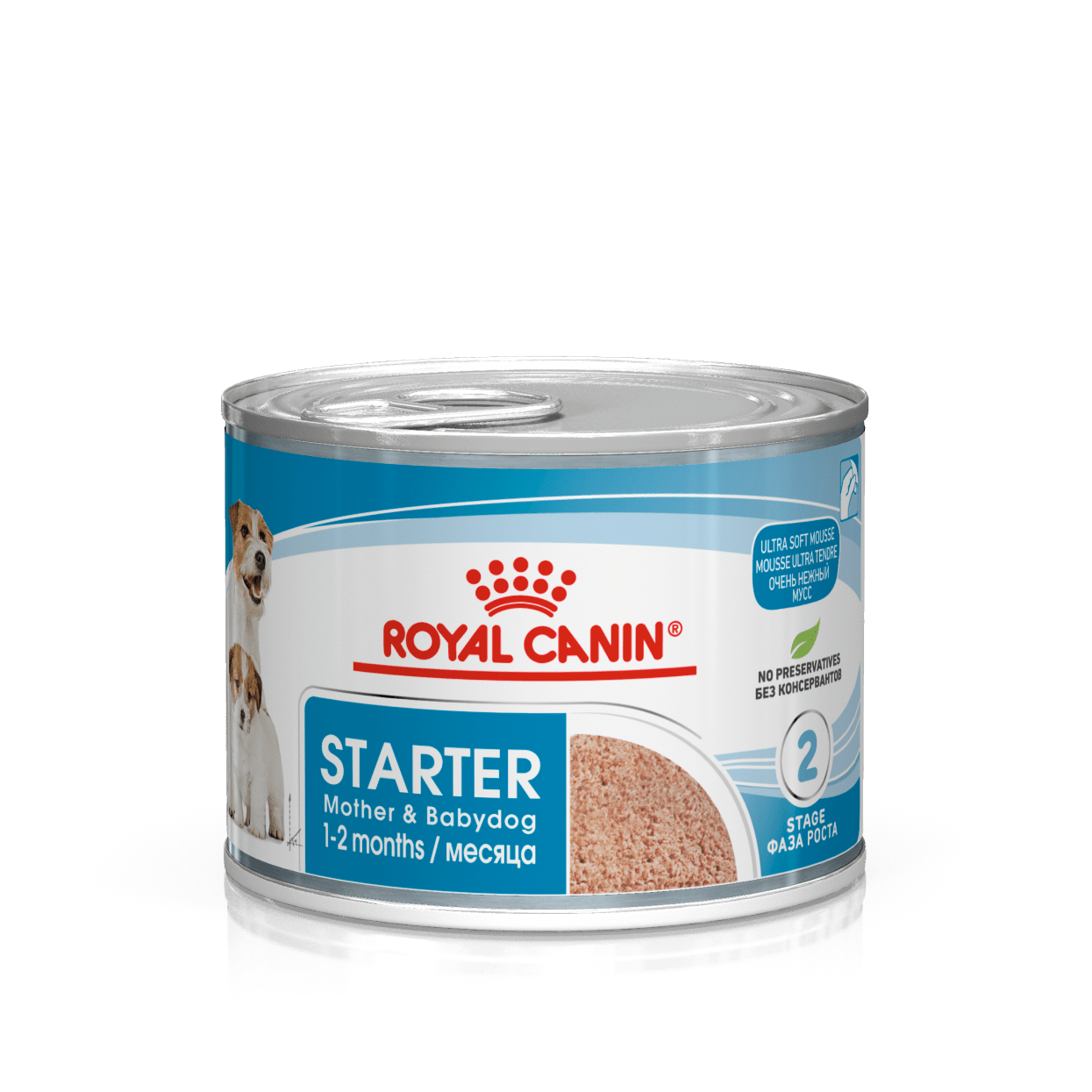 Royal Canin Starter Mother & Babydog Ultra Soft Mousse Wet Dog Food for Adult Dogs & Puppies, 195g