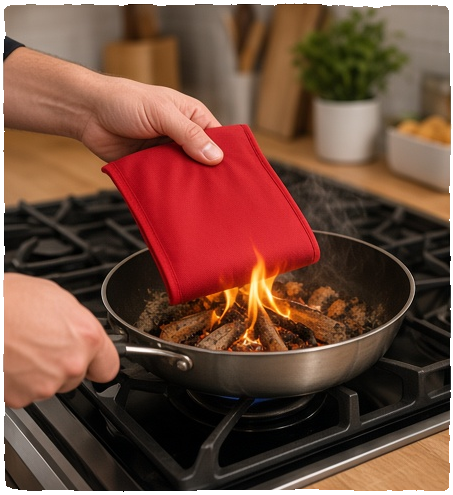 Blackspur 1m x 1m Fire Blanket