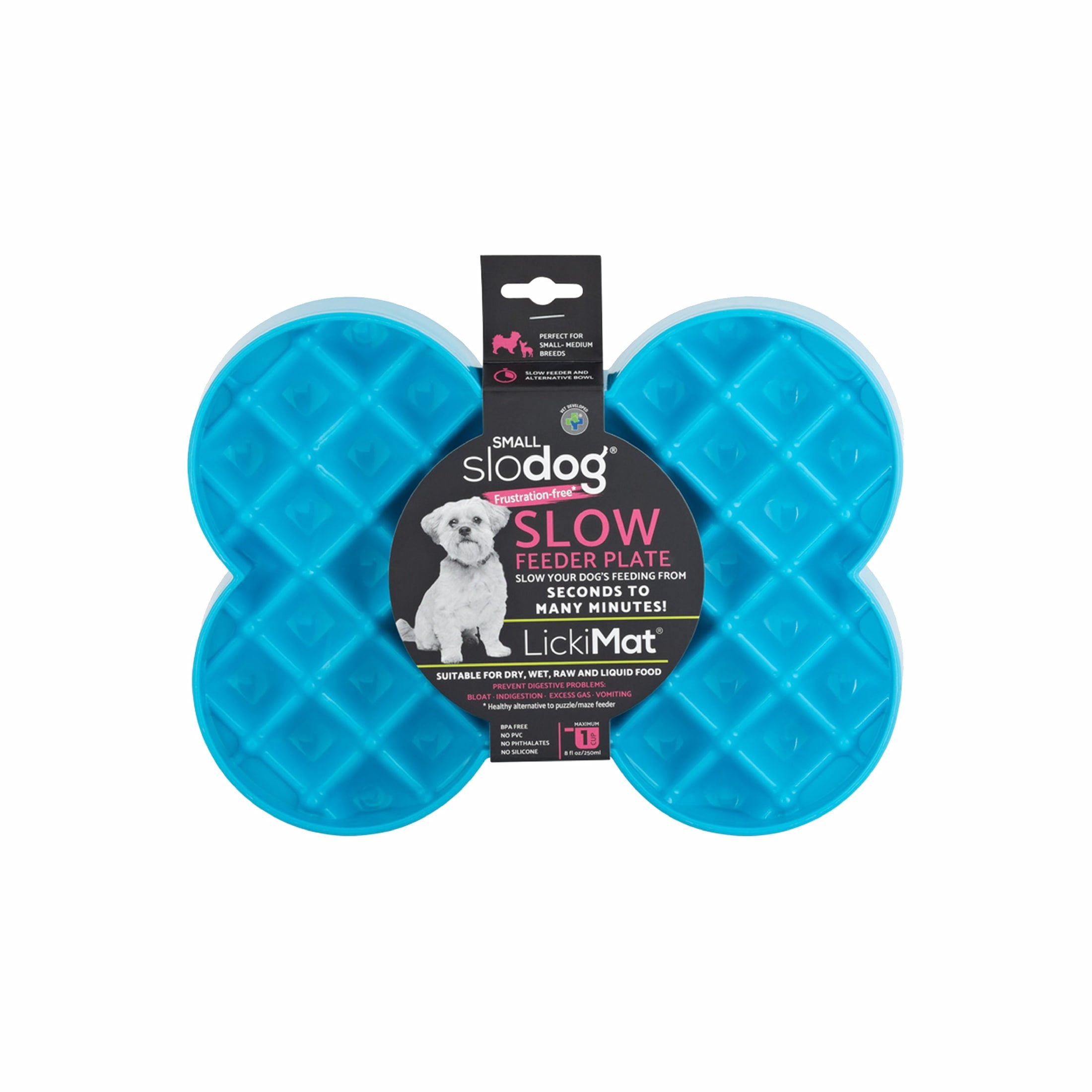 LickiMat Slodog Slow Feeder Plate, 26cm