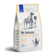 McAdams Chicken Dry Dog Food for Medium/Large Breed Adult Dogs, 2kg