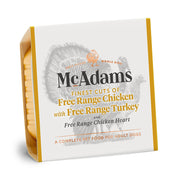 McAdams Free Range Chicken with Turkey & Heart Wet Dog Food for Adult Dogs, 150g